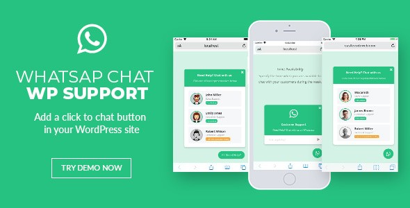 WordPress WhatsApp Chat Support - WordPress Plugin